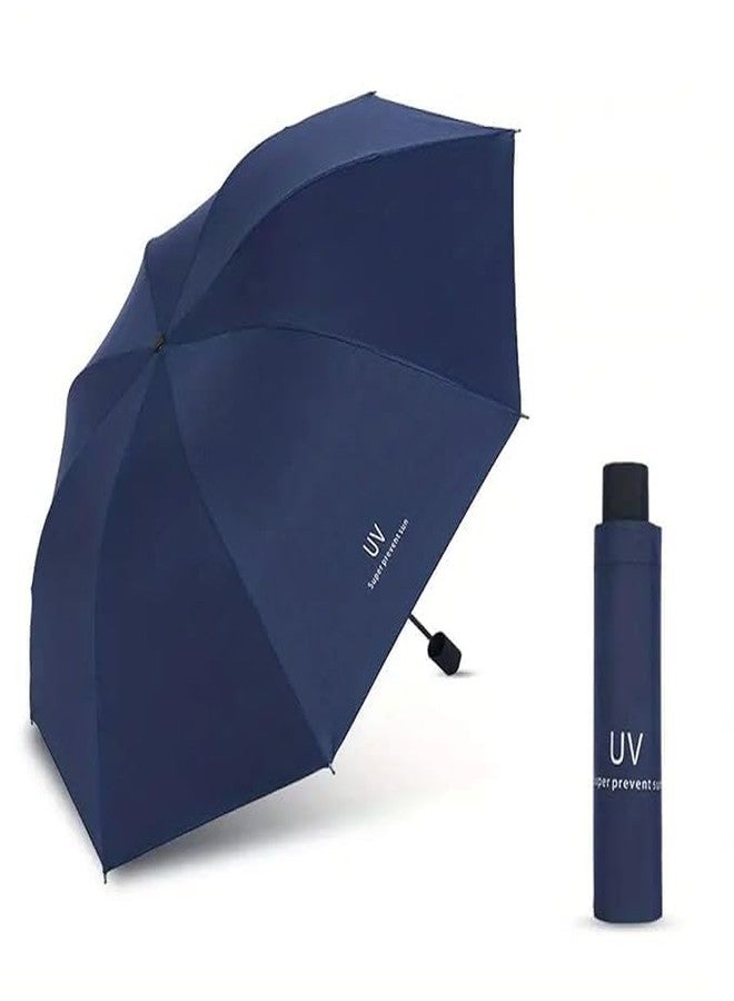 ELRINZA Pack of 2 Automatic Umbrellas for Rain - Large Windproof Travel Umbrella with Wind Vent | Double Canopy Auto Open & Close for Men & Women (Black & Blue) - Image 3
